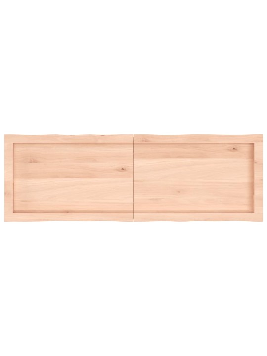 Galda virsma, 140x60x(2-6) cm, masīvkoks, dabīgas formas mala