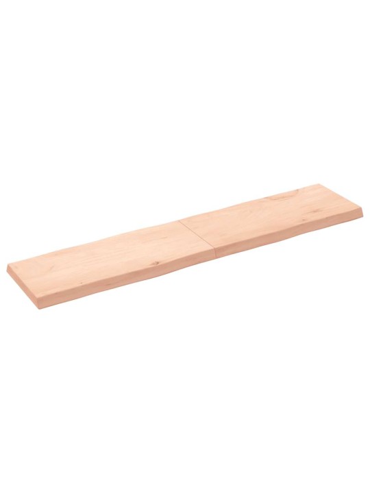 Galda virsma, 180x40x(2-6) cm, masīvkoks, dabīgas formas mala