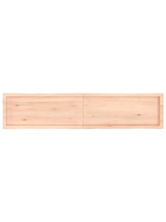 Galda virsma, 180x40x(2-6) cm, masīvkoks, dabīgas formas mala