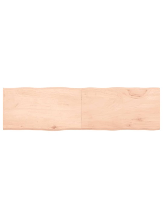 Galda virsma, 180x50x(2-4) cm, masīvkoks, dabīgas formas mala