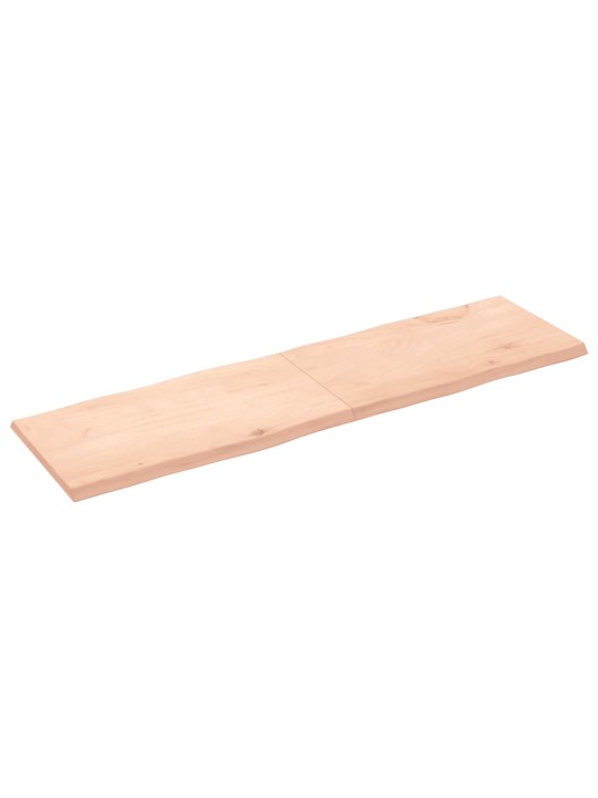 Galda virsma, 180x50x(2-4) cm, masīvkoks, dabīgas formas mala