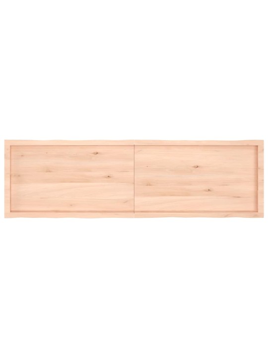 Galda virsma, 180x50x(2-4) cm, masīvkoks, dabīgas formas mala