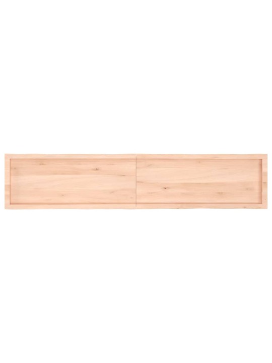 Galda virsma, 200x40x(2-4) cm, masīvkoks, dabīgas formas mala