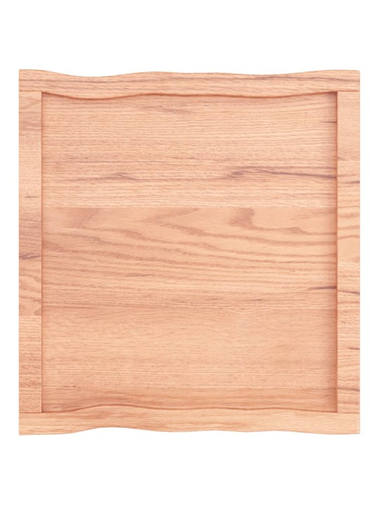 Galda virsma, gaiši brūna, 60x60x(2-4)cm, ozola masīvkoks