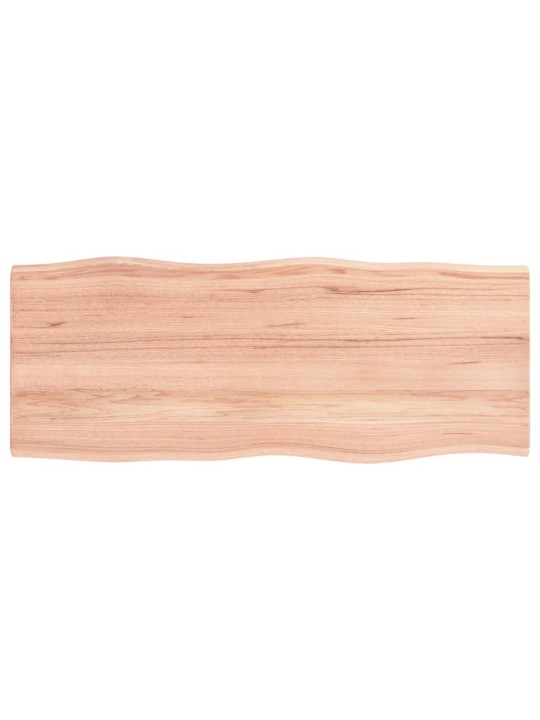 Galda virsma, gaiši brūna, 100x40x2 cm, ozola masīvkoks