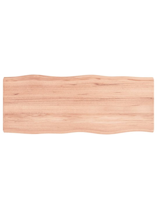 Galda virsma, gaiši brūna, 100x40x(2-4)cm, ozola masīvkoks