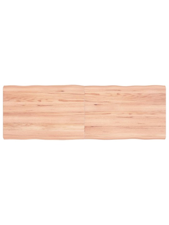 Galda virsma, gaiši brūna, 120x40x(2-4)cm, ozola masīvkoks