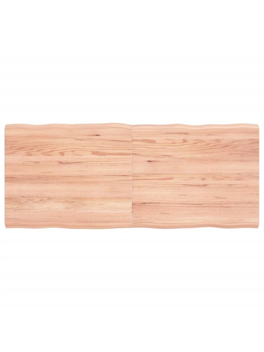 Galda virsma, gaiši brūna, 120x50x(2-4)cm, ozola masīvkoks