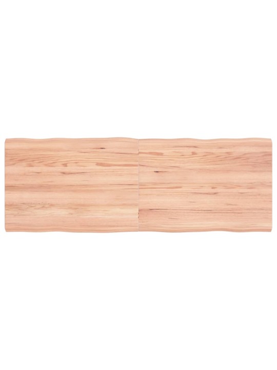 Galda virsma, gaiši brūna, 140x50x(2-4)cm, ozola masīvkoks