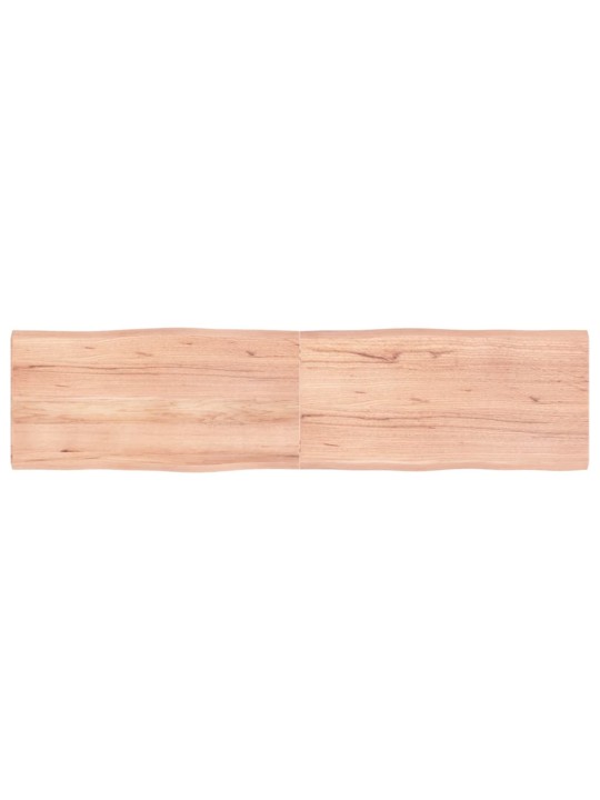 Galda virsma, gaiši brūna, 160x40x(2-4)cm, ozola masīvkoks