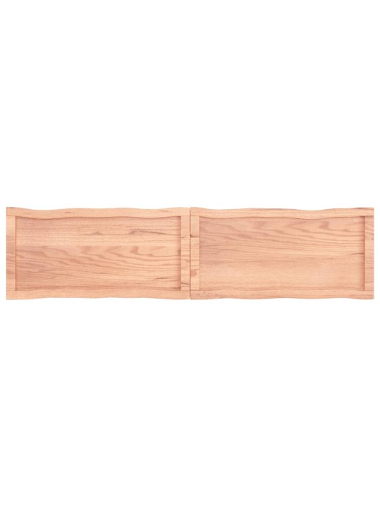 Galda virsma, gaiši brūna, 160x40x(2-4)cm, ozola masīvkoks