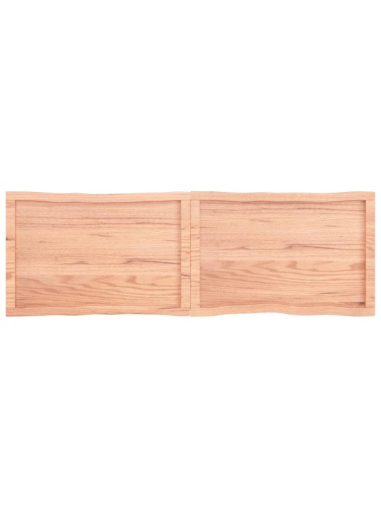 Galda virsma, gaiši brūna, 160x50x(2-4)cm, ozola masīvkoks