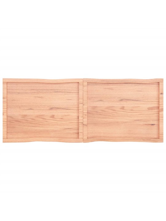 Galda virsma, gaiši brūna, 160x60x(2-6)cm, ozola masīvkoks