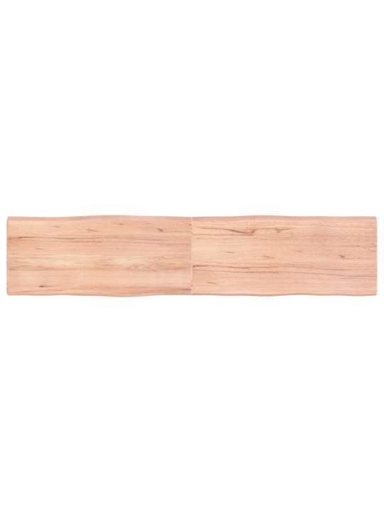 Galda virsma, gaiši brūna, 180x40x(2-4)cm, ozola masīvkoks