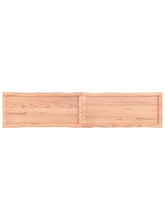 Galda virsma, gaiši brūna, 180x40x(2-4)cm, ozola masīvkoks