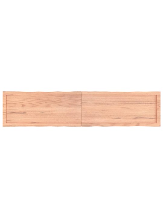 Galda virsma, gaiši brūna, 180x40x(2-6)cm, ozola masīvkoks