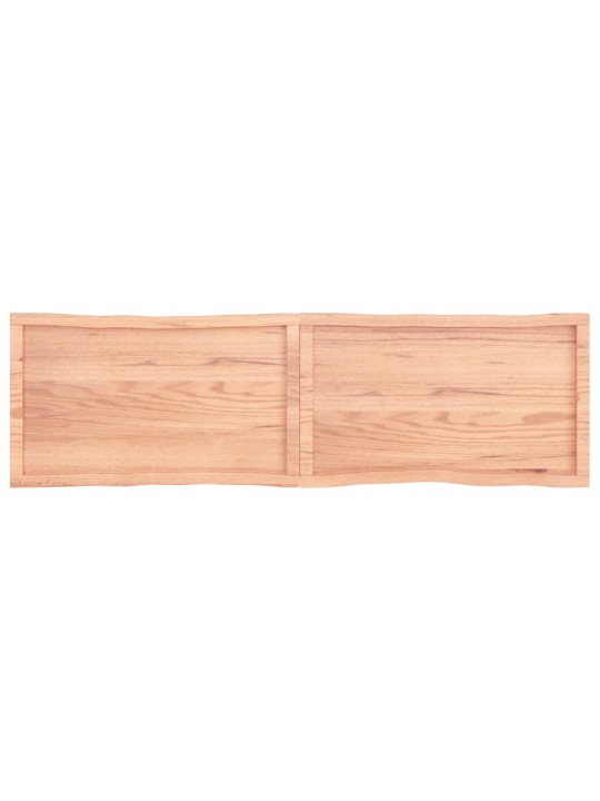 Galda virsma, gaiši brūna, 180x50x(2-4)cm, ozola masīvkoks