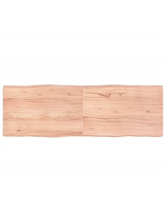 Galda virsma, gaiši brūna, 180x60x(2-6)cm, ozola masīvkoks