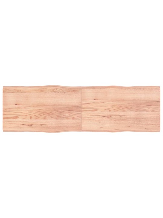 Galda virsma, gaiši brūna, 200x60x(2-4)cm, ozola masīvkoks