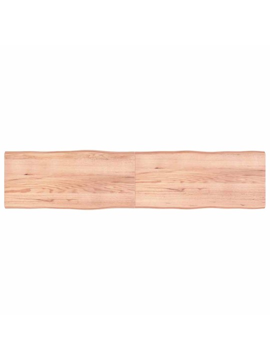 Galda virsma, gaiši brūna, 220x50x(2-4)cm, ozola masīvkoks
