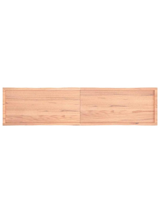 Galda virsma, gaiši brūna, 220x50x(2-4)cm, ozola masīvkoks