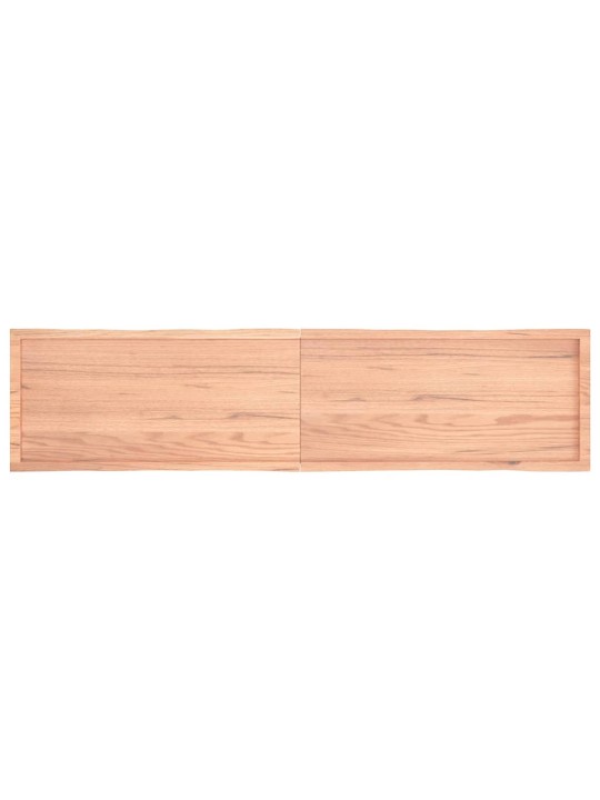 Galda virsma, gaiši brūna, 220x50x(2-6)cm, ozola masīvkoks