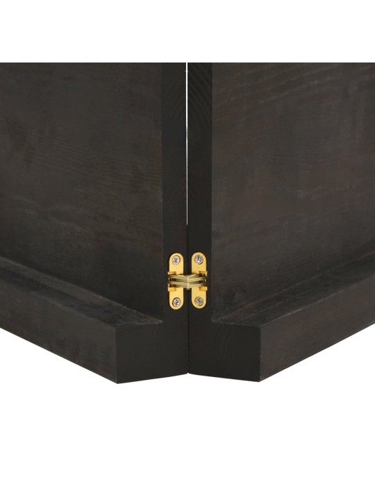 Galda virsma, tumši brūna, 120x40x(2-6) cm, ozola masīvkoks
