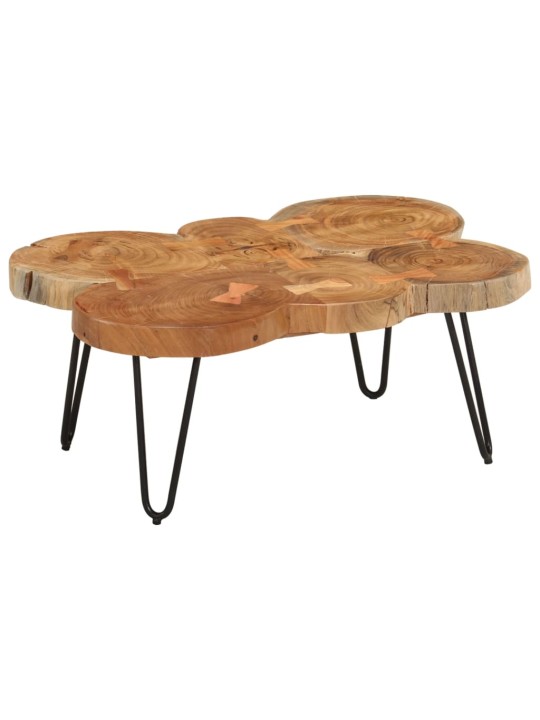 Kafijas galdiņš, 36 cm, 6 stumbri, akācijas masīvkoks