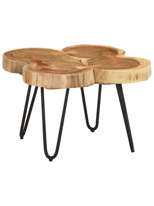 Kafijas galdiņš, 36 cm, 4 stumbri, akācijas masīvkoks