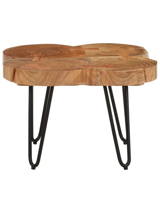 Kafijas galdiņš, 36 cm, 4 stumbri, akācijas masīvkoks