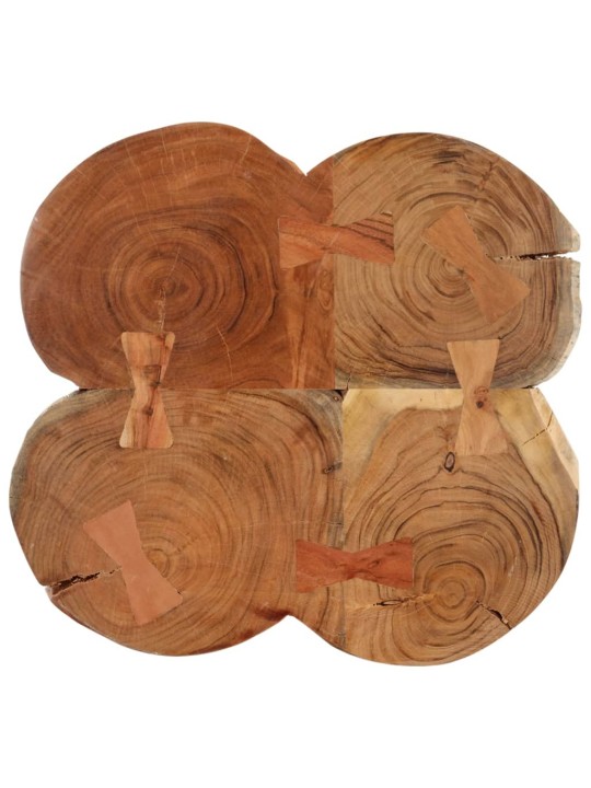 Kafijas galdiņš, 36 cm, 4 stumbri, akācijas masīvkoks