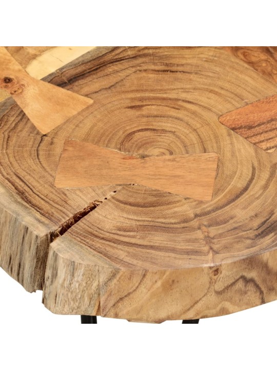 Kafijas galdiņš, 36 cm, 4 stumbri, akācijas masīvkoks
