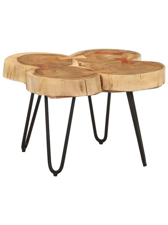 Kafijas galdiņš, 36 cm, 4 stumbri, akācijas masīvkoks