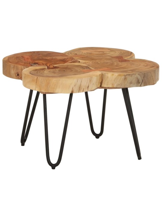 Kafijas galdiņš, 36 cm, 4 stumbri, akācijas masīvkoks