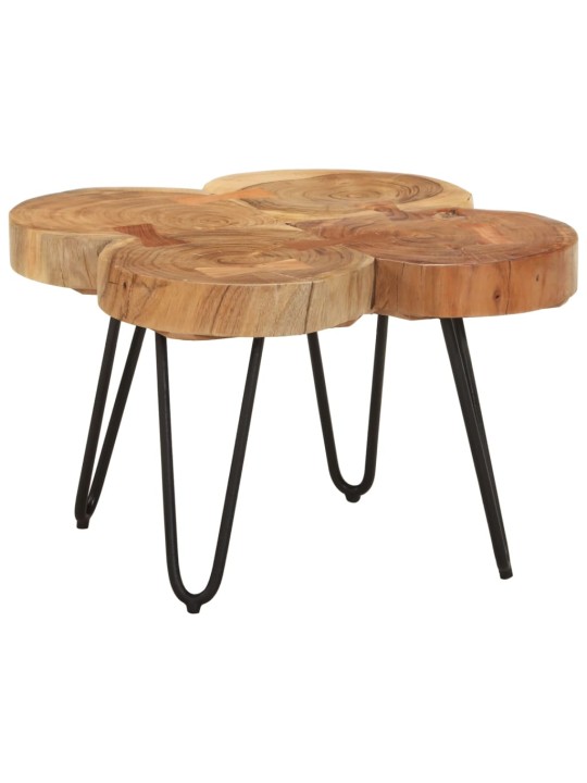 Kafijas galdiņš, 36 cm, 4 stumbri, akācijas masīvkoks