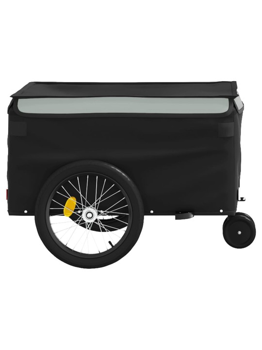 Velosipēda piekabe, 30 kg, melna un pelēka , dzelzs