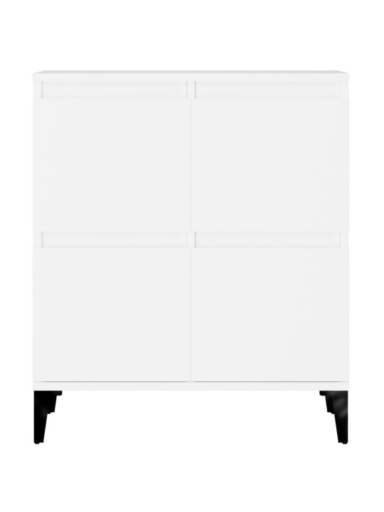 Kumodes, 3 gab., baltas, 60x35x70 cm, inženierijas koks