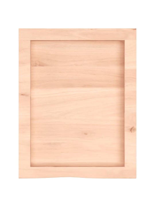 Vannasistabas virsma, 40x50x(2-6) cm , neapstrādāts masīvkoks