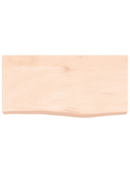 Vannasistabas virsma, 60x30x(2-6) cm , neapstrādāts masīvkoks