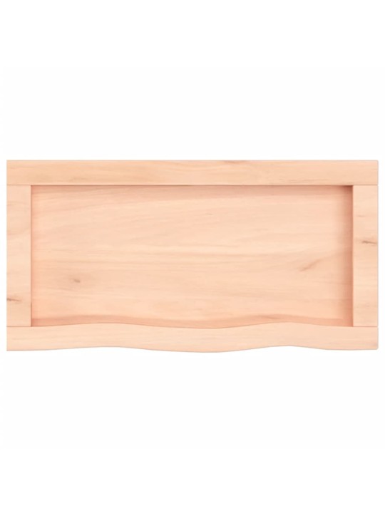 Vannasistabas virsma, 60x30x(2-6) cm , neapstrādāts masīvkoks