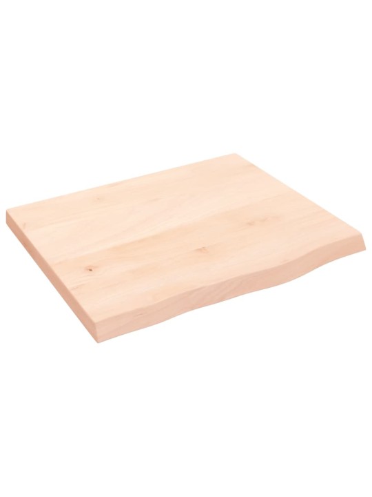 Vannasistabas virsma, 60x50x(2-4) cm, neapstrādāts masīvkoks