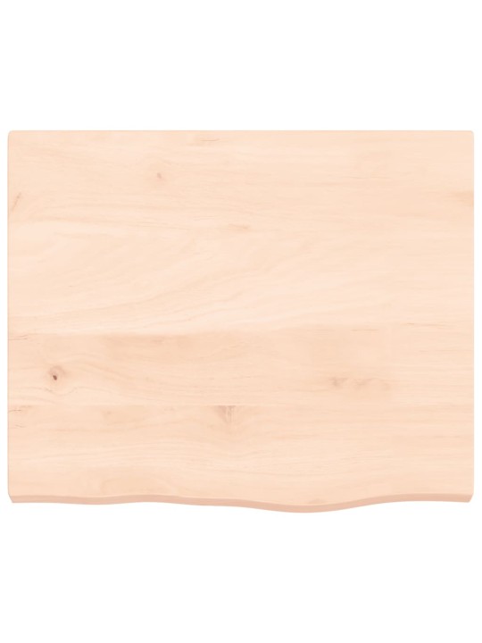 Vannasistabas virsma, 60x50x(2-4) cm, neapstrādāts masīvkoks
