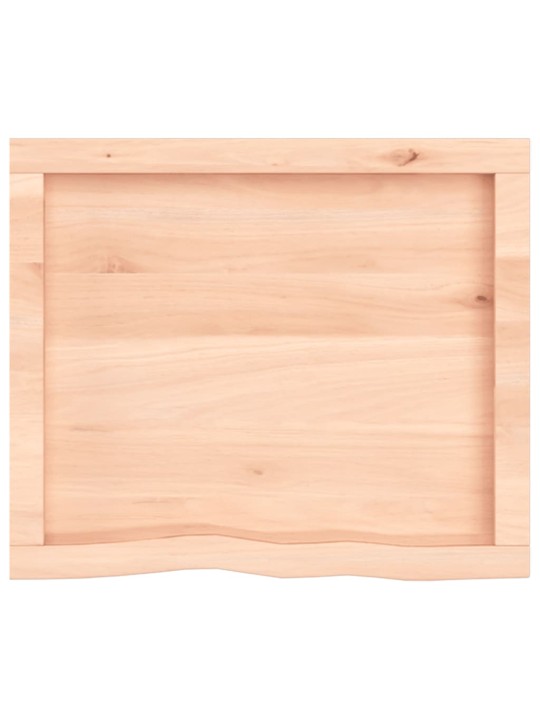 Vannasistabas virsma, 60x50x(2-4) cm, neapstrādāts masīvkoks