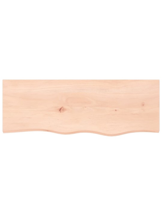 Vannasistabas virsma, 80x30x2 cm, neapstrādāts masīvkoks