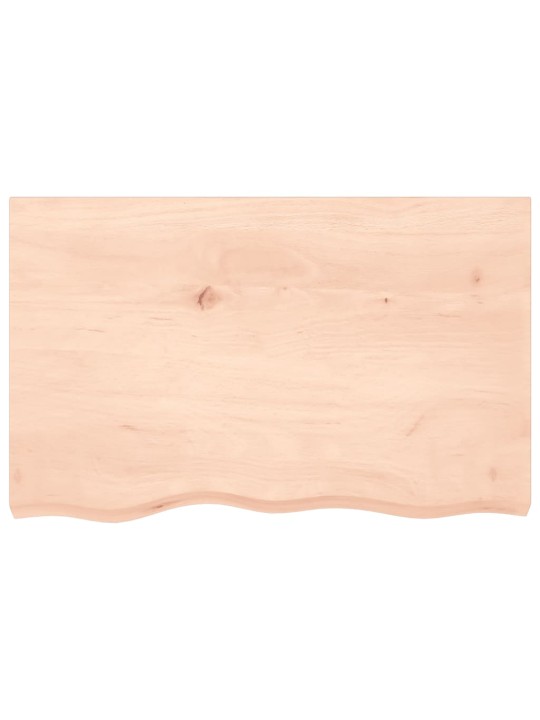 Vannasistabas virsma, 80x50x(2-4) cm , neapstrādāts masīvkoks