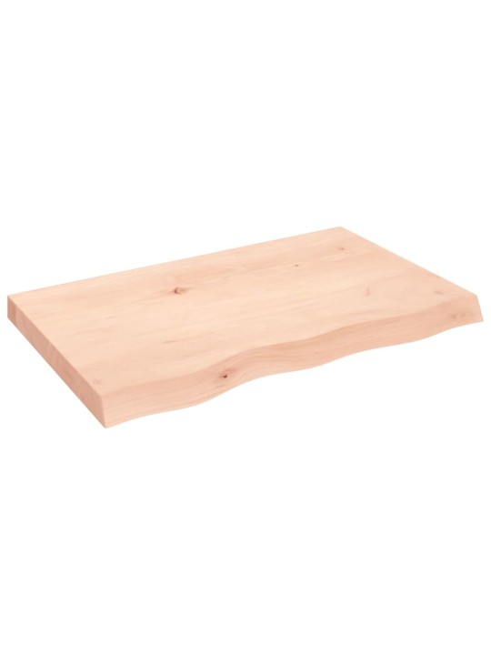 Vannasistabas virsma, 80x50x(2-6) cm , neapstrādāts masīvkoks