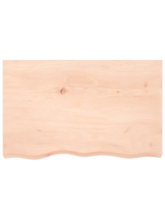 Vannasistabas virsma, 80x50x(2-6) cm , neapstrādāts masīvkoks