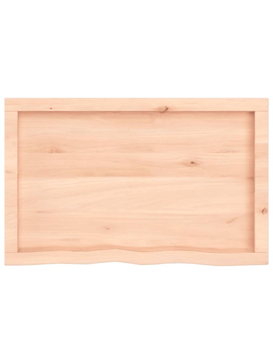 Vannasistabas virsma, 80x50x(2-6) cm , neapstrādāts masīvkoks