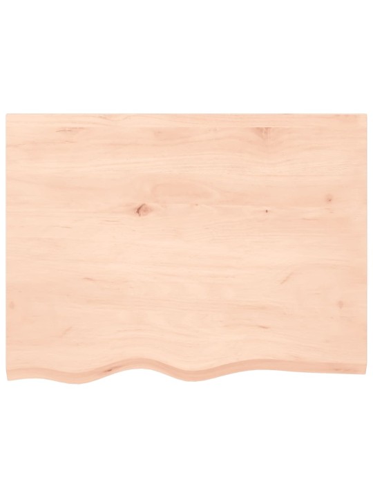Vannasistabas virsma, 80x60x(2-4) cm , neapstrādāts masīvkoks