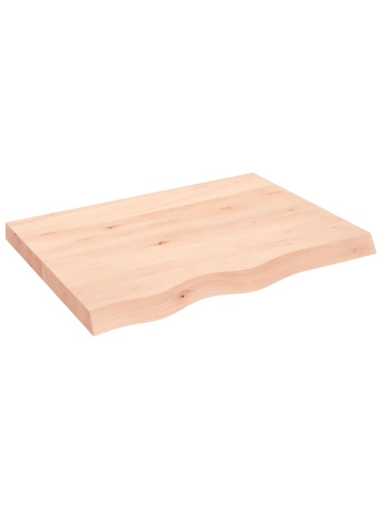 Vannasistabas virsma, 80x60x(2-6) cm , neapstrādāts masīvkoks